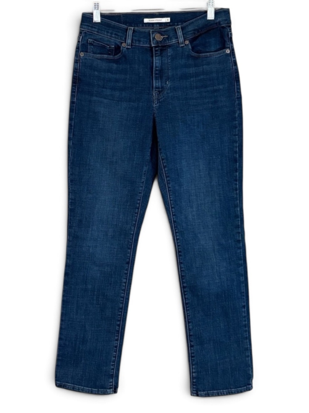 Levi's Dark Blue Classic Straight Leg Jeans